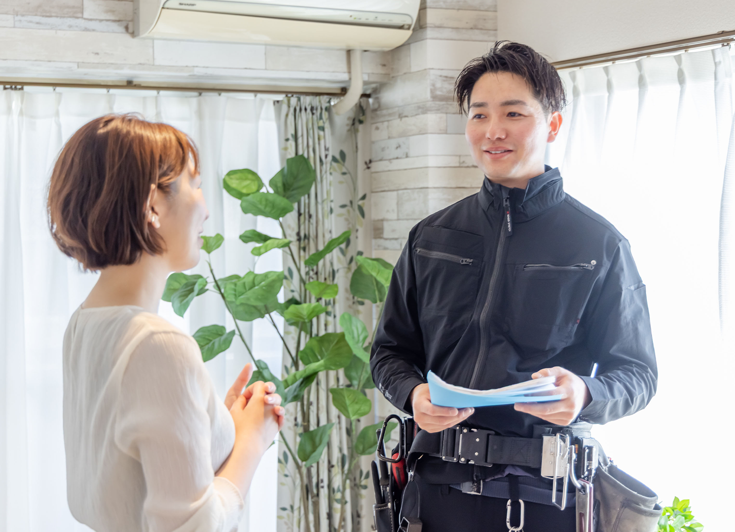 私たちがお伺いします